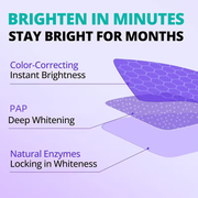 Purple Teeth Whitening Strips, 14 CT