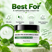 Centella Moisturizer with AHA BHA PHA & Cica Cream