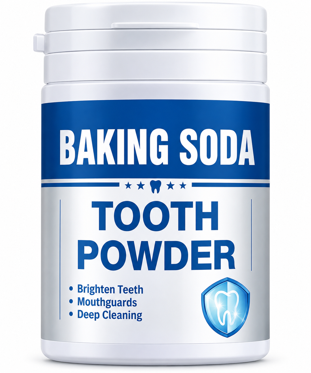 Baking Soda Tooth Powder for Teeth Whitening