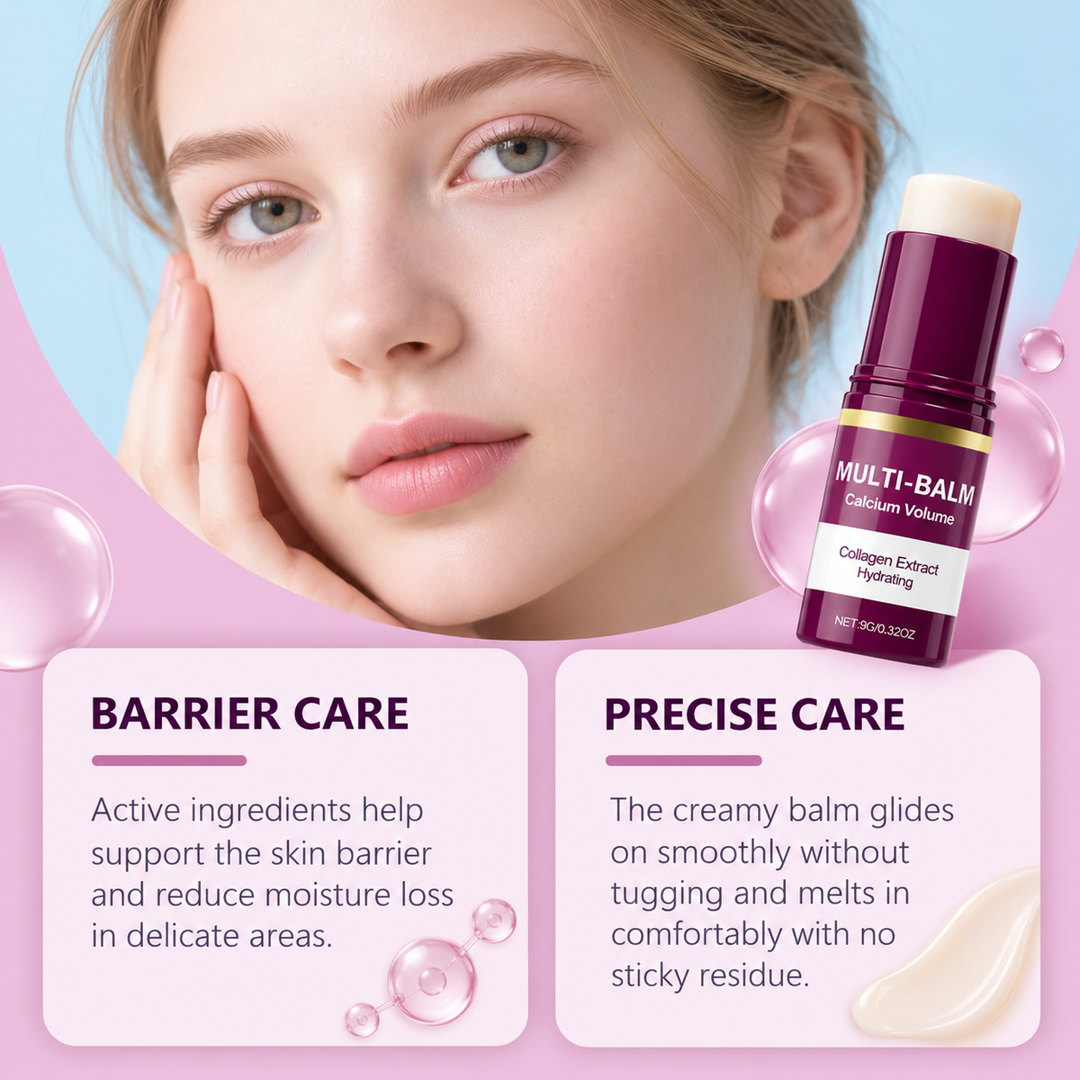 Calcium Volume Multi Balm Stick for Face & Eyes