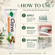 Clove Mint Herbal Toothpaste