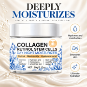 Collagen Day & Night Moisturizer with Retinol & Stem Cells