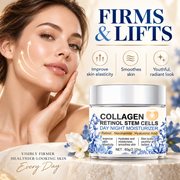Collagen Day & Night Moisturizer with Retinol & Stem Cells