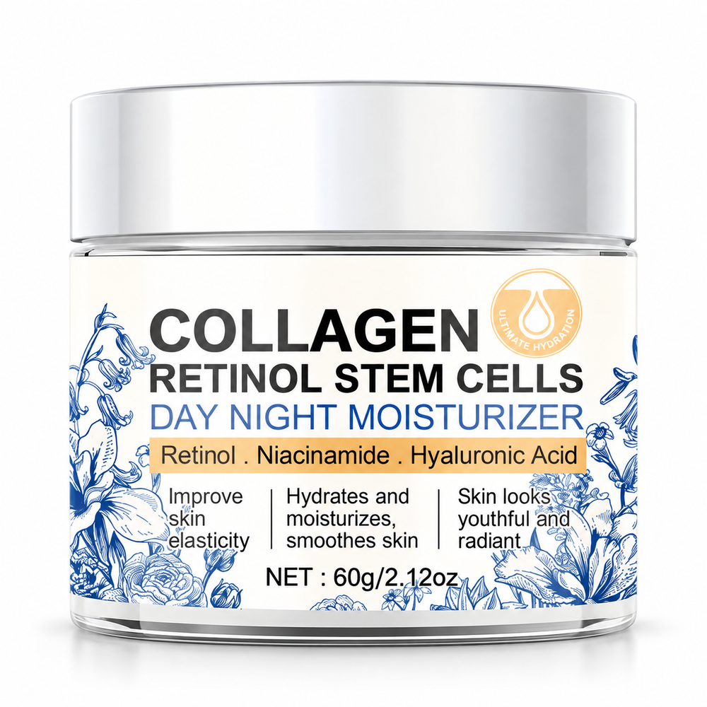 Collagen Day & Night Moisturizer with Retinol & Stem Cells