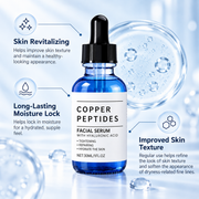 Copper Peptide Serum with GHK-Cu + Hyaluronic Acid