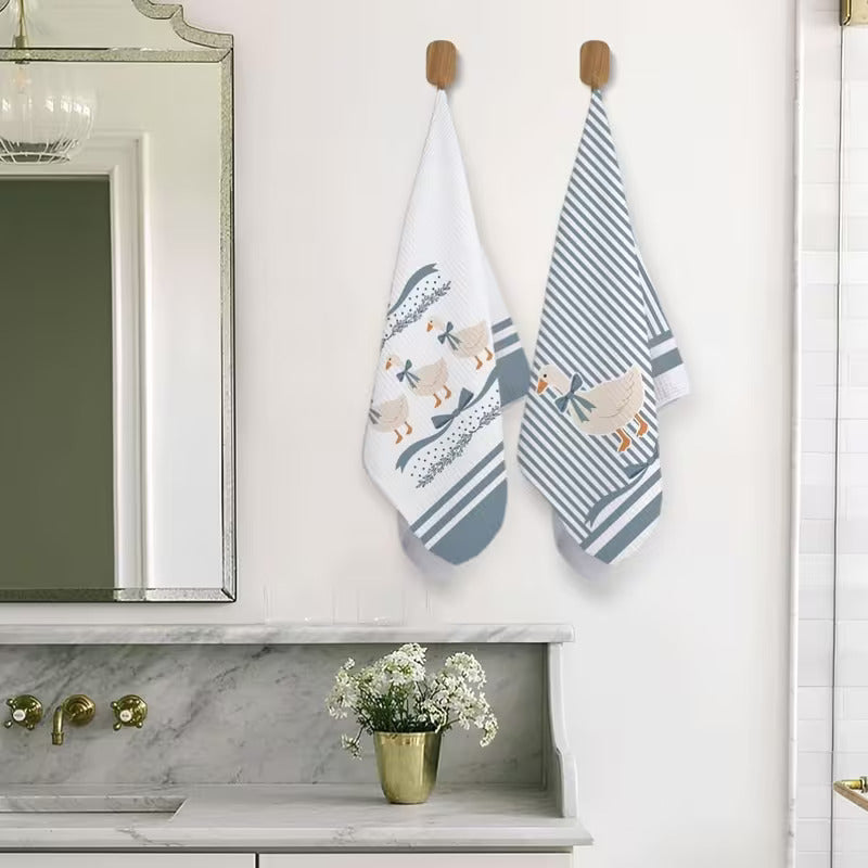Duck Kitchen Dish Towels Set of 2