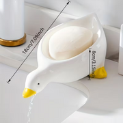 Duck Self-Draining Soap Dish Holder