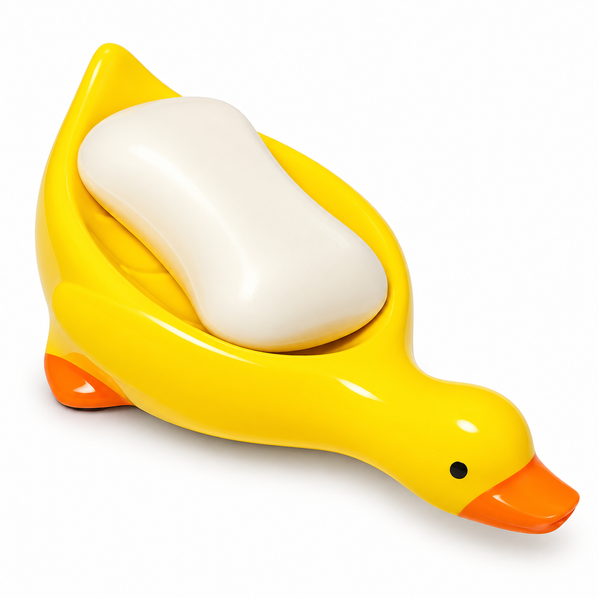 Duck Self-Draining Soap Dish Holder