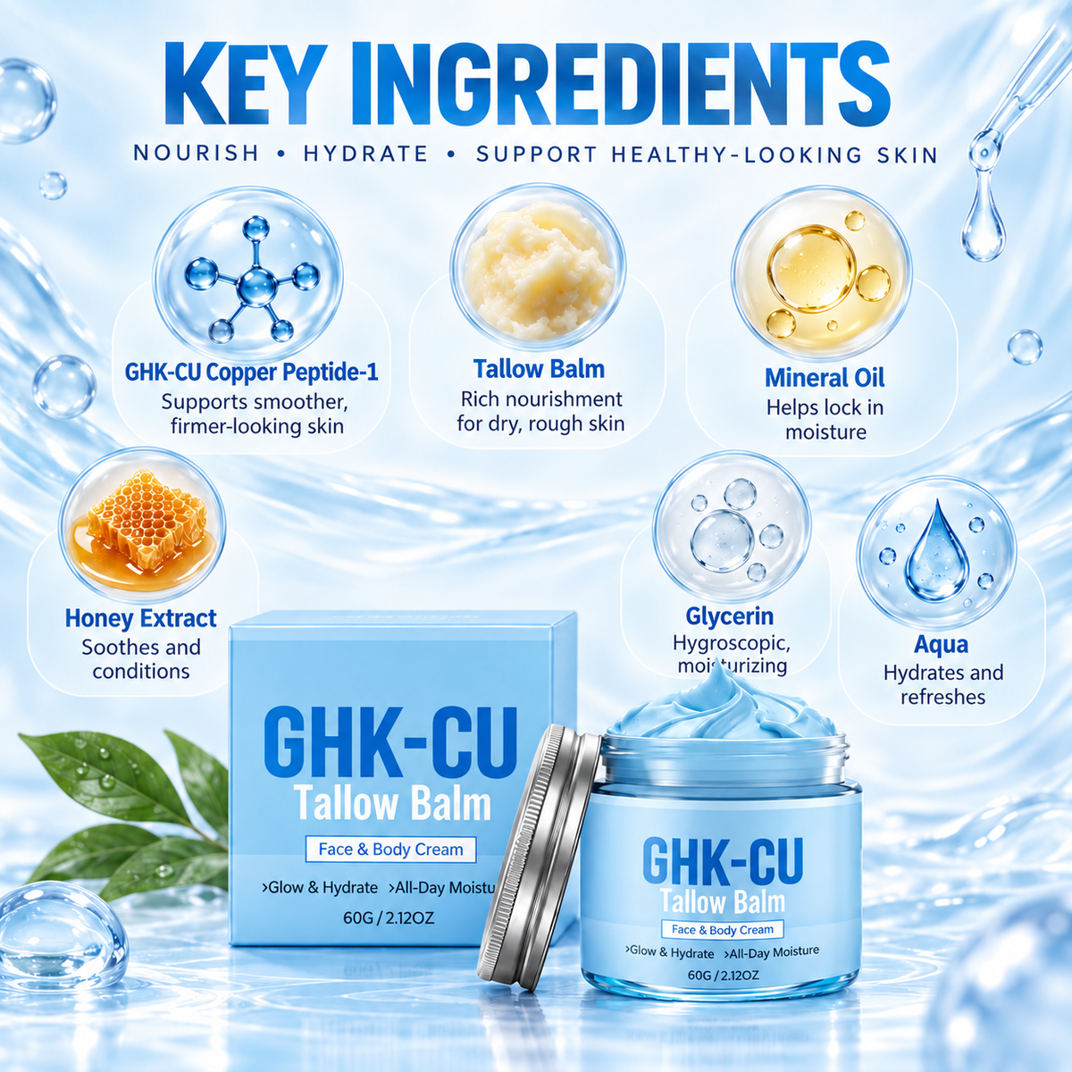 GHK-CU Tallow Balm