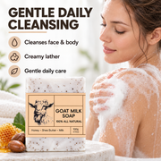 Goat Milk Soap Bar with Honey & Shea Butter