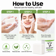 Goat Milk Soap Bar for Face & Body