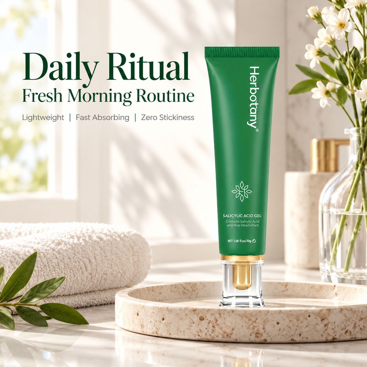 Salicylic Acid Gel for Face with Aloe Vera