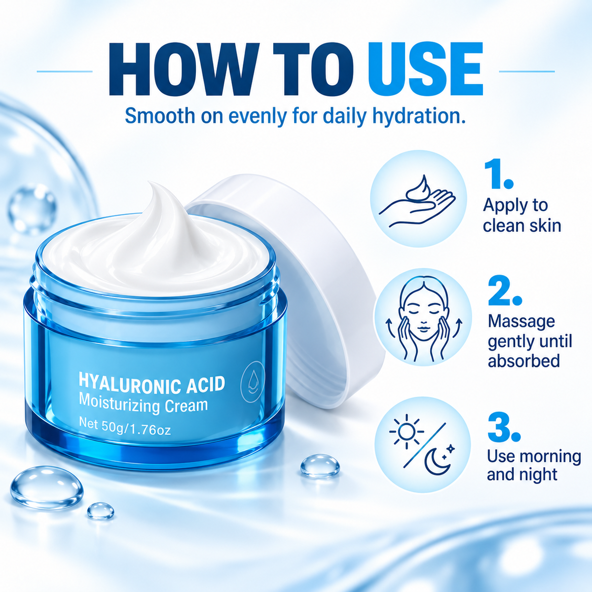 Hyaluronic Acid Moisturizing Cream