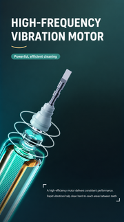 IPX8 Waterproof Sonic Electric Toothbrush