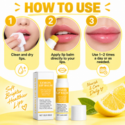 Brightening Lip Balm for Dark Lips with Turmeric & Lemon