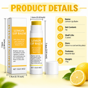 Brightening Lip Balm for Dark Lips with Turmeric & Lemon
