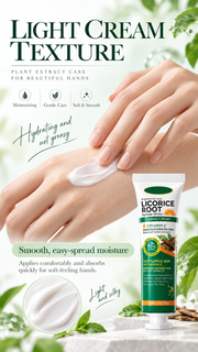 Brightening Hand Cream for Dry Hands with Licorice Root  & Vitamin C