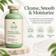 Mandelic Acid Clean Scrub Gel for Face & Body