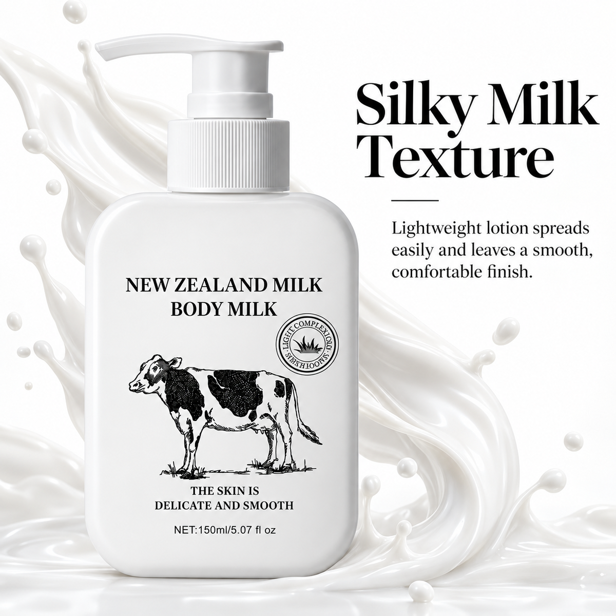 New Zealand Milk Body Lotion for Dry Skin