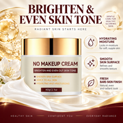 No Makeup Cream - Tone Up Cream with Niacinamide