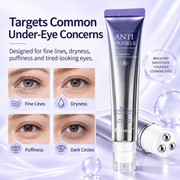 Anti-Wrinkle Retinol Eye Cream with Triple Roller