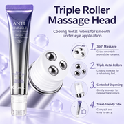 Anti-Wrinkle Retinol Eye Cream with Triple Roller