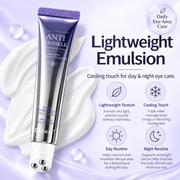 Anti-Wrinkle Retinol Eye Cream with Triple Roller
