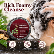 Polygonum Multiflorum Hair Darkening Shampoo Bar