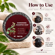 Polygonum Multiflorum Hair Darkening Shampoo Bar