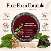 Polygonum Multiflorum Hair Darkening Shampoo Bar