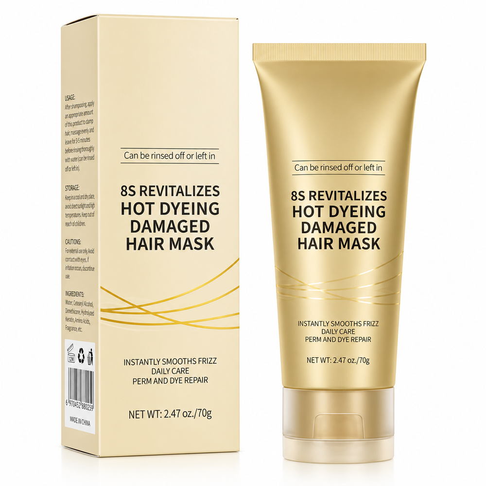 8S Revitalizes Hot Dyeing Damaged Hair Mask