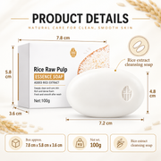 Rice Raw Pulp Essence Soap for Face & Body