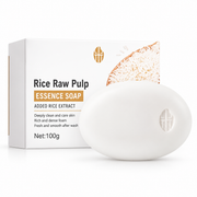 Rice Raw Pulp Essence Soap for Face & Body