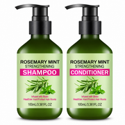 Rosemary Shampoo and Conditioner Set with Mint & Biotin