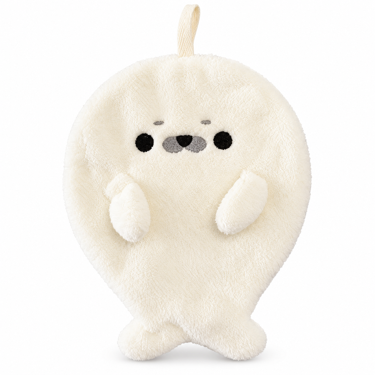 Cute Seal Hanging Hand Towel for Bathroom