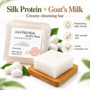 Goat Milk Soap Bar with Silk Protein