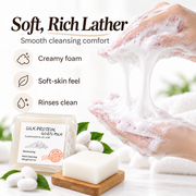 Goat Milk Soap Bar with Silk Protein