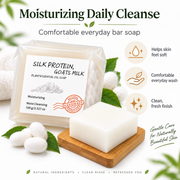 Goat Milk Soap Bar with Silk Protein