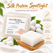 Goat Milk Soap Bar with Silk Protein