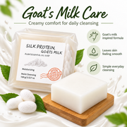 Goat Milk Soap Bar with Silk Protein
