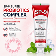 SP-9 Probiotic Whitening Toothpaste with Hydroxyapatite