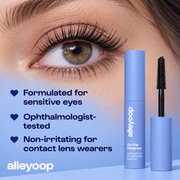 Alleyoop Go the Distance sensitive eyes infographic