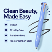 Alleyoop Pen Pal clean beauty features infographic