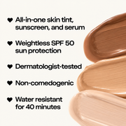 Alleyoop Sunsational Daily Skin Tint benefits
