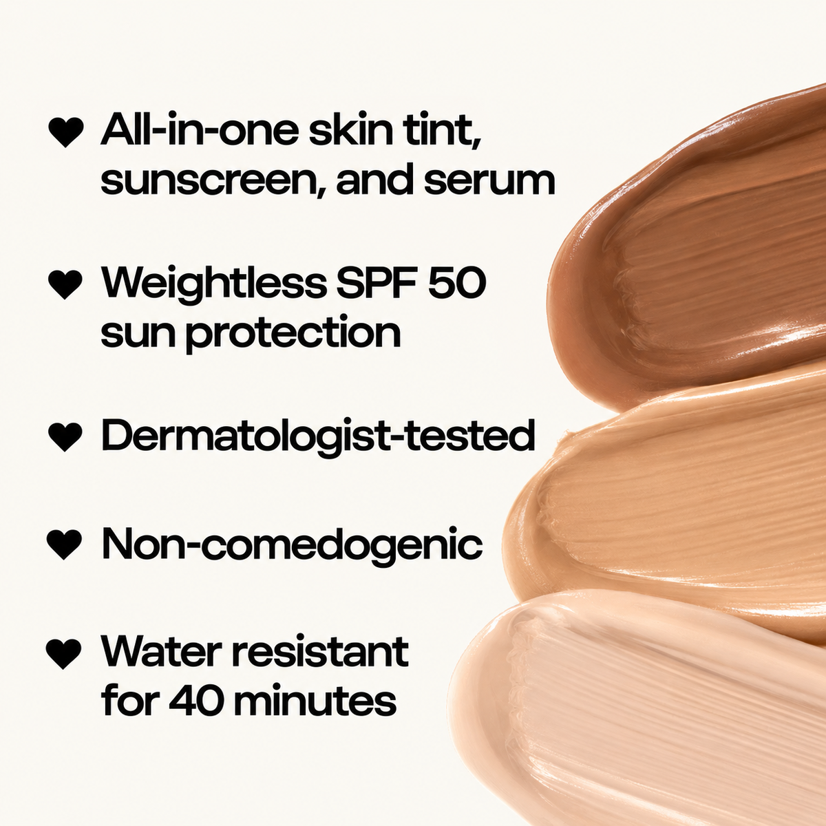 Alleyoop Sunsational Daily Skin Tint benefits