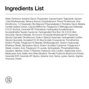 Anua 3 Ceramide Panthenol Moisture Barrier Cream ingredients