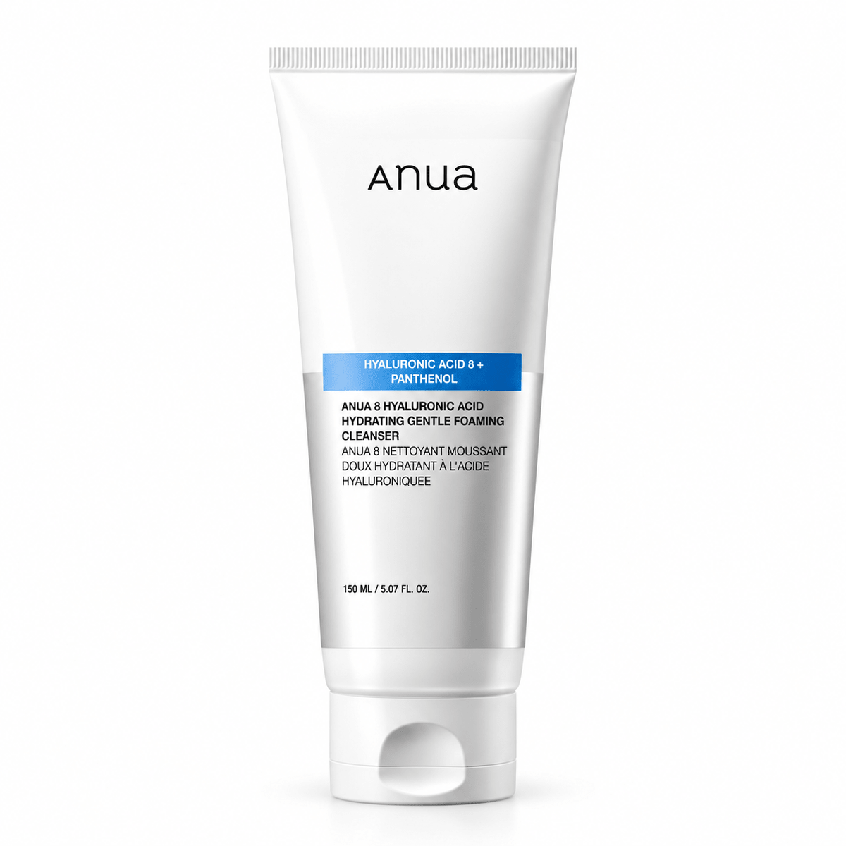 Anua 8 Hyaluronic Acid Hydrating Gentle Foaming Cleanser 150 ml tube