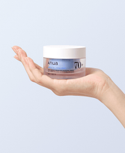 Anua Birch 70 Moisture Boosting Cream 50 ml shown in a hand