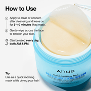 Anua Catechin Calming Pad original official use instructions; follow current product packaging