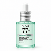 Anua Heartleaf 77 B3Zinc Soothing Serum 30ml in its mint green dropper bottle